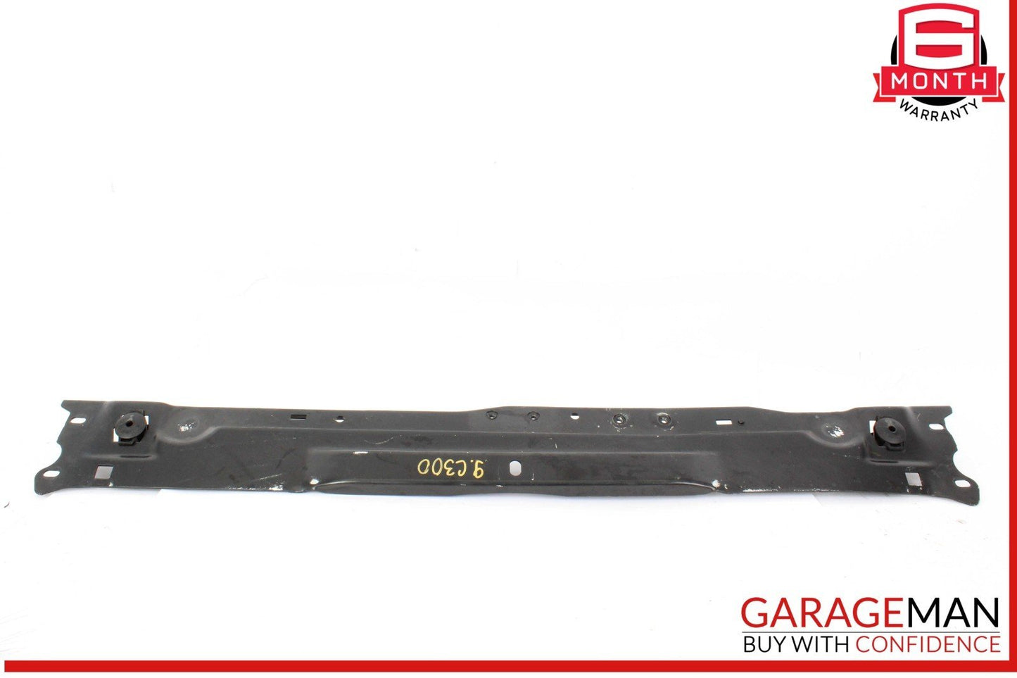 08-14 Mercedes W204 C300 C350 C280 Upper Radiator Core Support Bar Black OEM