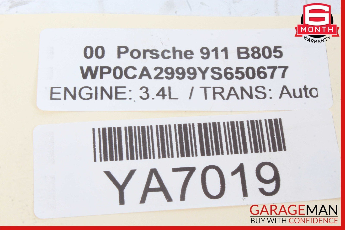 99-05 Porsche Carrera 911 996 Front Left Side Center Console Trim Cover OEM