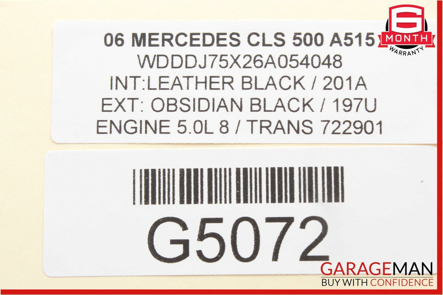 06-09 Mercedes W219 CLS500 E350 Dynamic Seat Air Vacuum Pump Box Module Unit