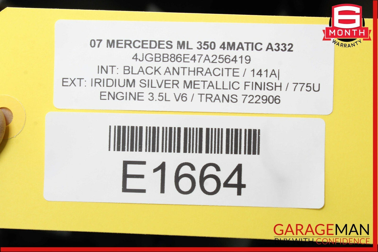 07-09 Mercedes ML350 SL550 CLS500 Voice Phone Telephone Communication Module OEM