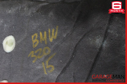 12-18 BMW F30 320i Front Right Top Upper Seat Cushion Black OEM