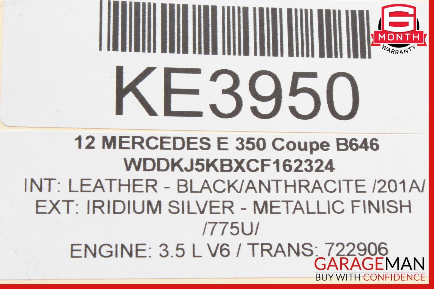 08-18 Mercedes W204 C250 SLK350 CLS400 Front Left Side Door Control Module Unit