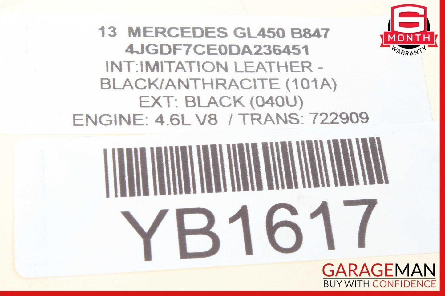 12-17 Mercedes X166 GL450 S550 CL550 E550 Engine Starter Motor 2789060800 OEM