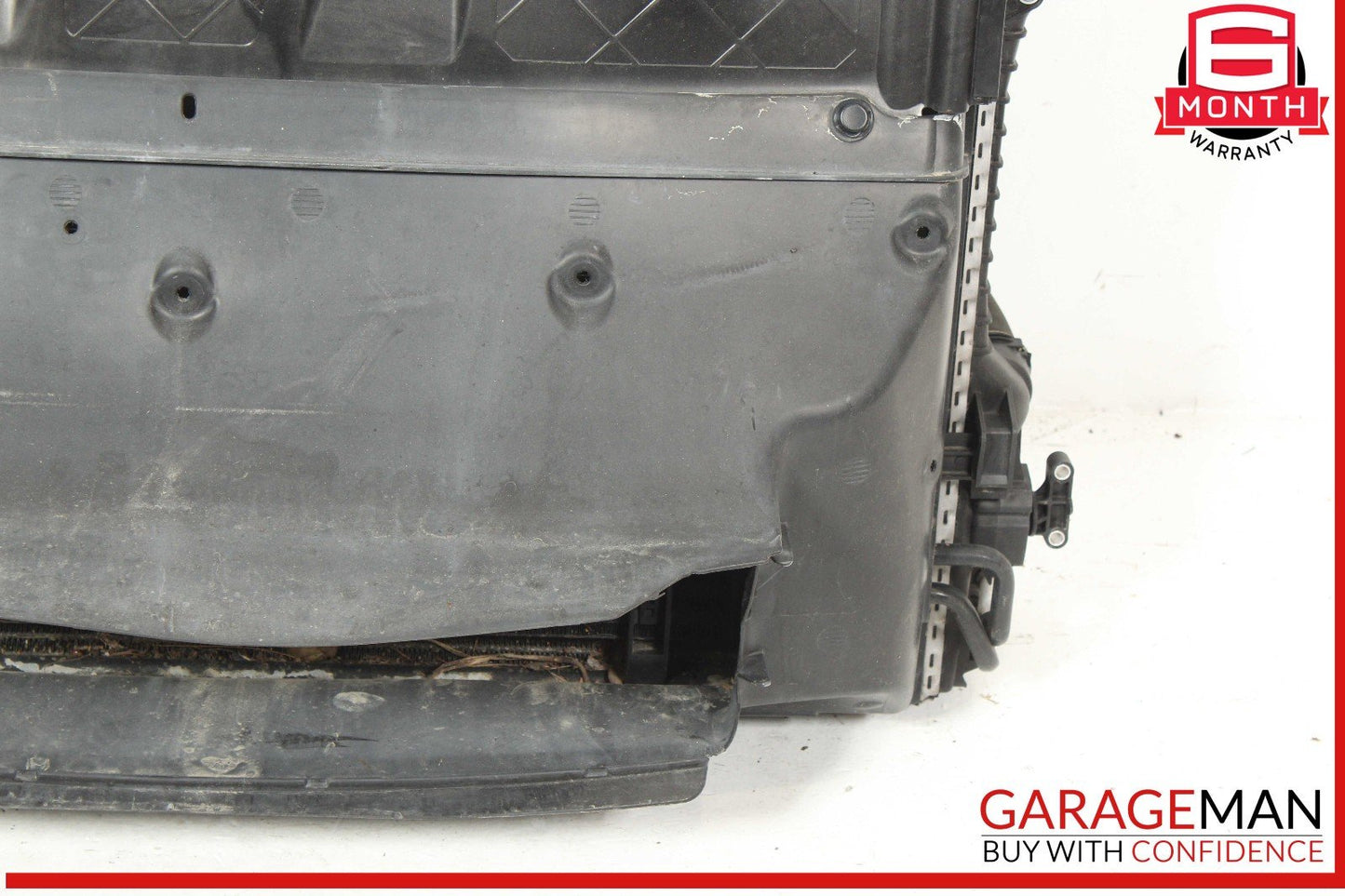 10-13 Porsche Panamera 970 Engine Cooling Radiator AC A/C Condenser Assembly