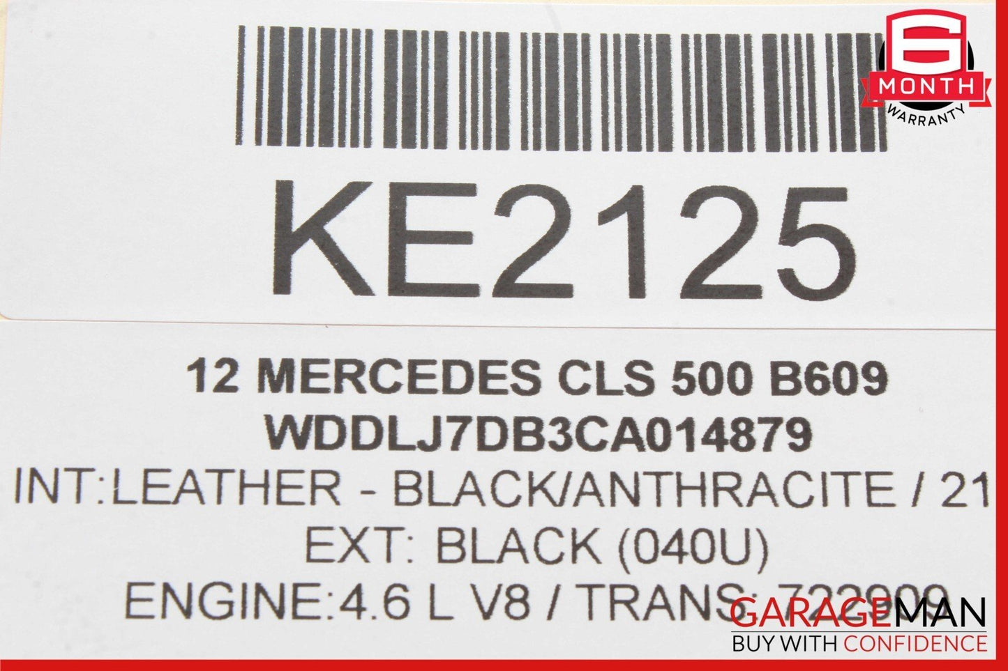 12-15 Mercedes GLK350 CLS500 Sirius Satellite Radio Receiver Control Module OEM