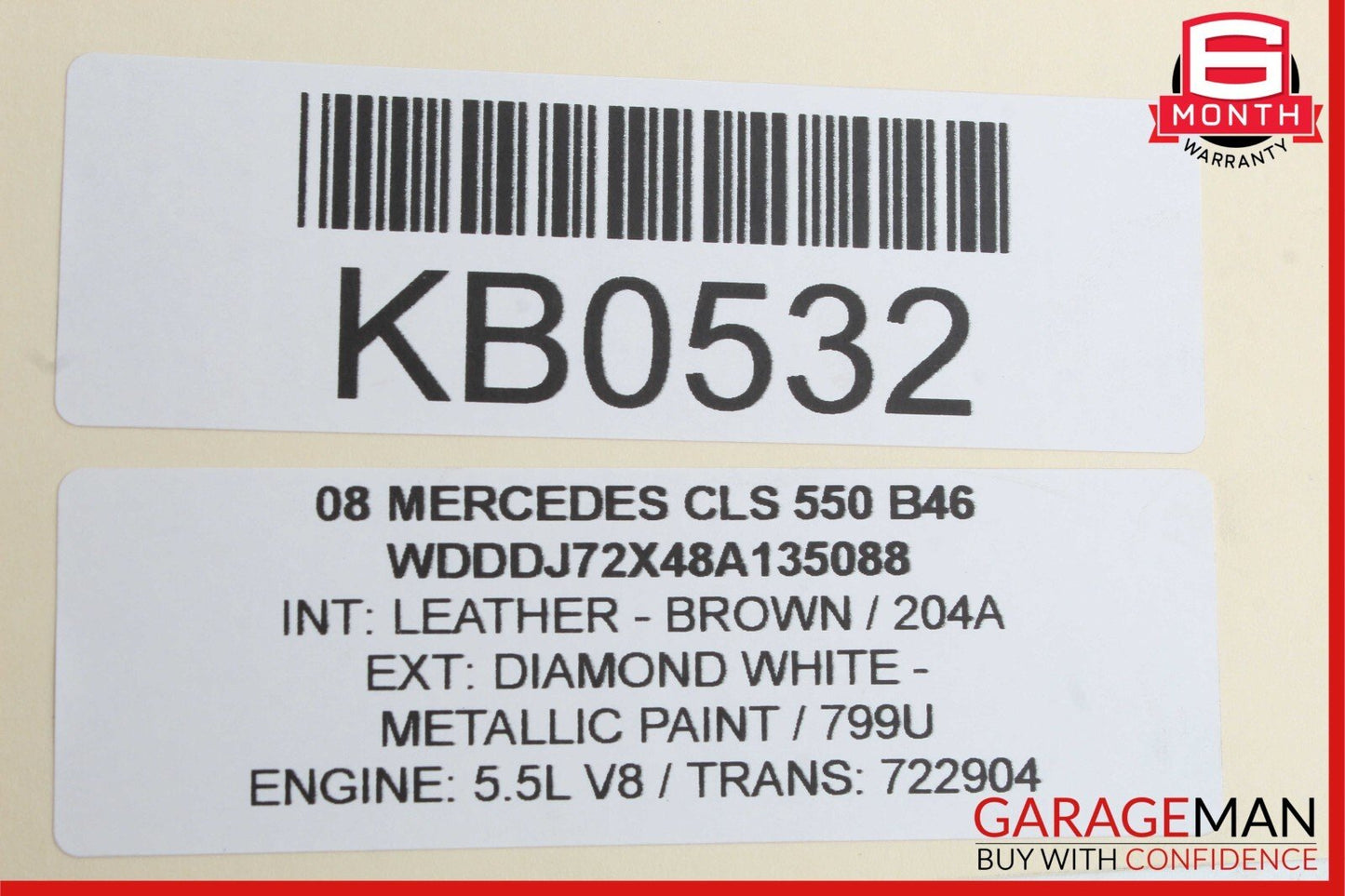 06-11 Mercedes W219 CLS550 Front Right Bumper Headlight Bracket Frame Assembly