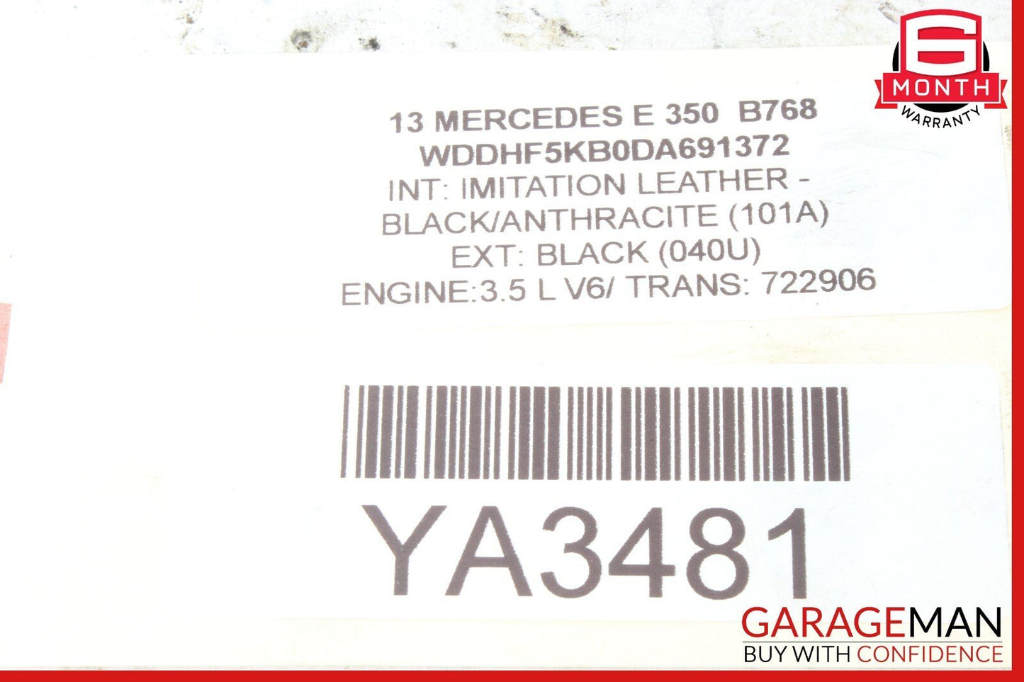 08-14 Mercedes W212 E350 Rear Right Side Spindle Knuckle Hub Bearing Brake Rotor