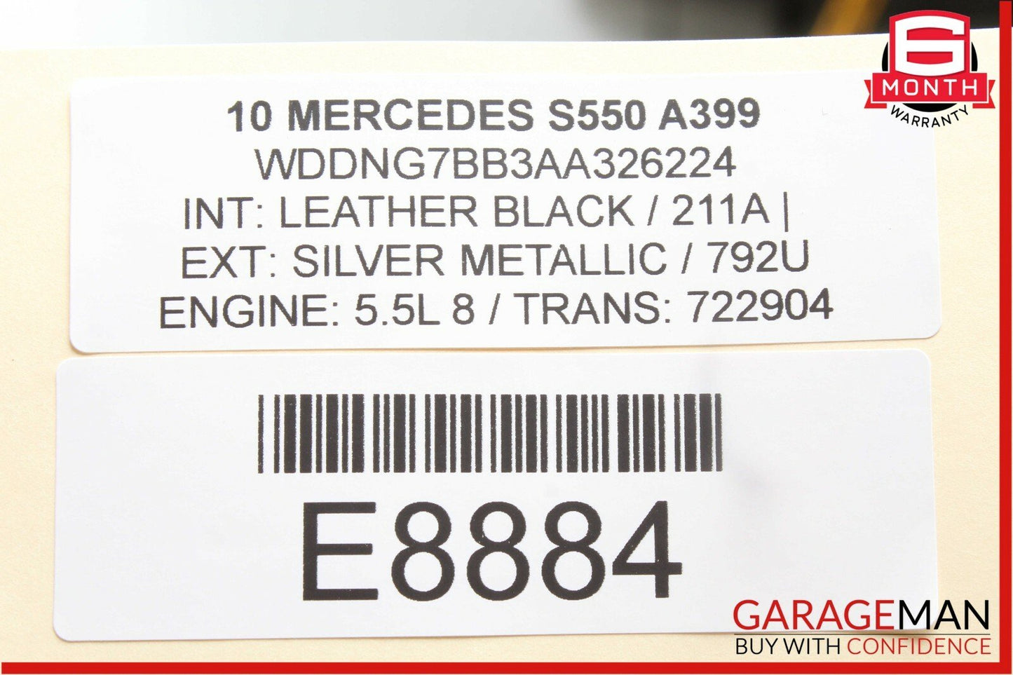 10-13 Mercedes W221 S550 Front Center Console Multi Function Trim Cover Wood OEM