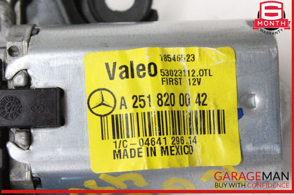 06-19 Mercedes X164 GL450 4MATIC Rear Glass Windshield Wiper Motor 2518200042