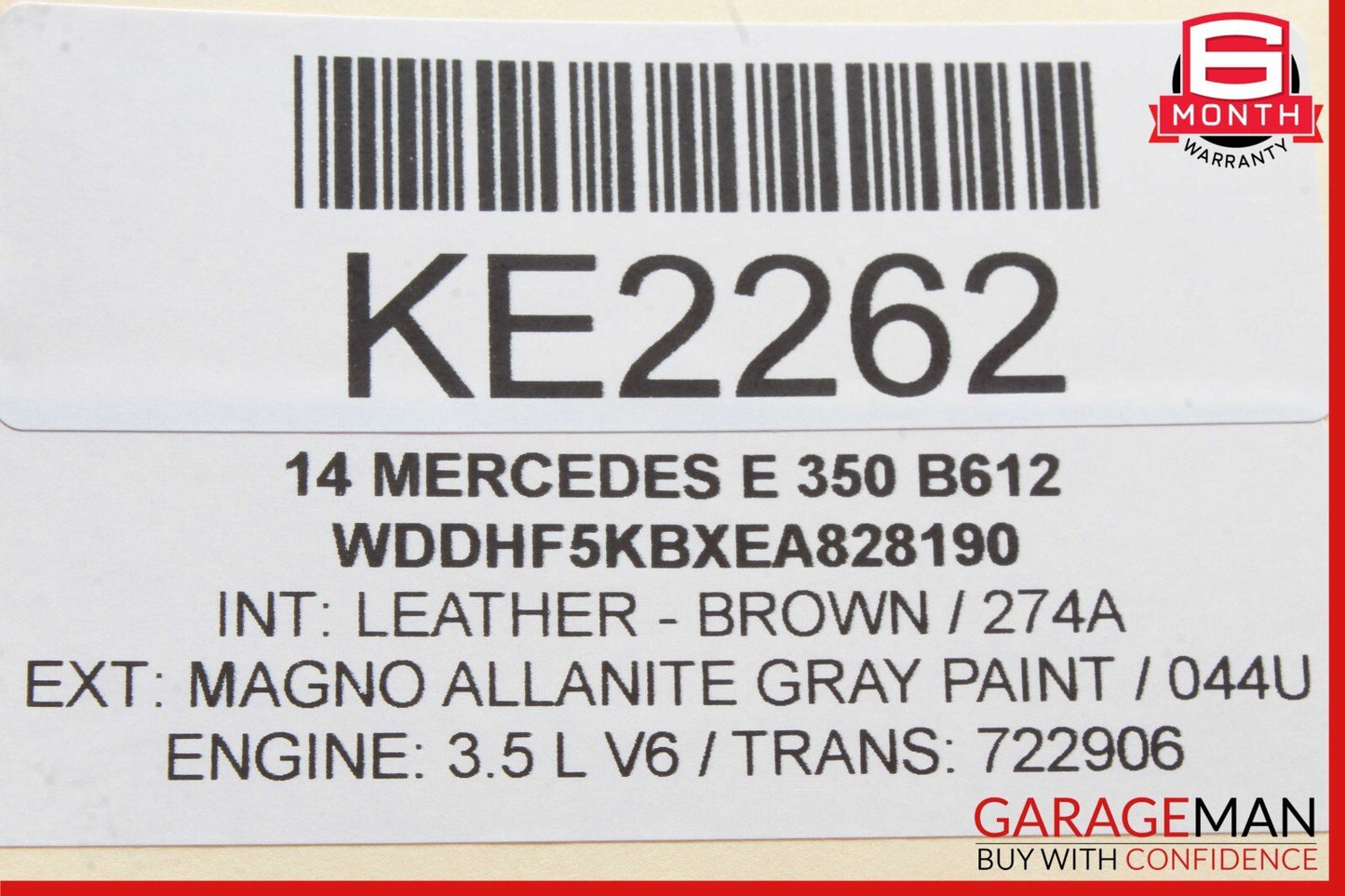 08-16 Mercedes W212 E350 C300 Front Left Side Door Window Regulator Motor OEM