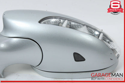 07-09 Mercedes W221 S550 S600 Front Left Side Door Rear View Mirror Silver OEM