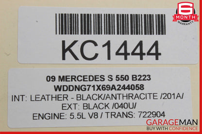 07-13 Mercedes W221 S550 Front Left Side Door Lock Latch Actuator Keyless Go OEM