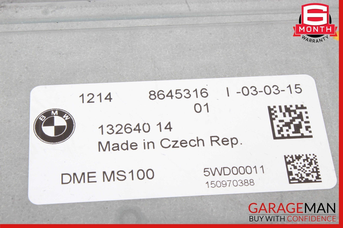 14-17 BMW i3 I01 Hybrid Engine Control Module Unit 12148635027 OEM