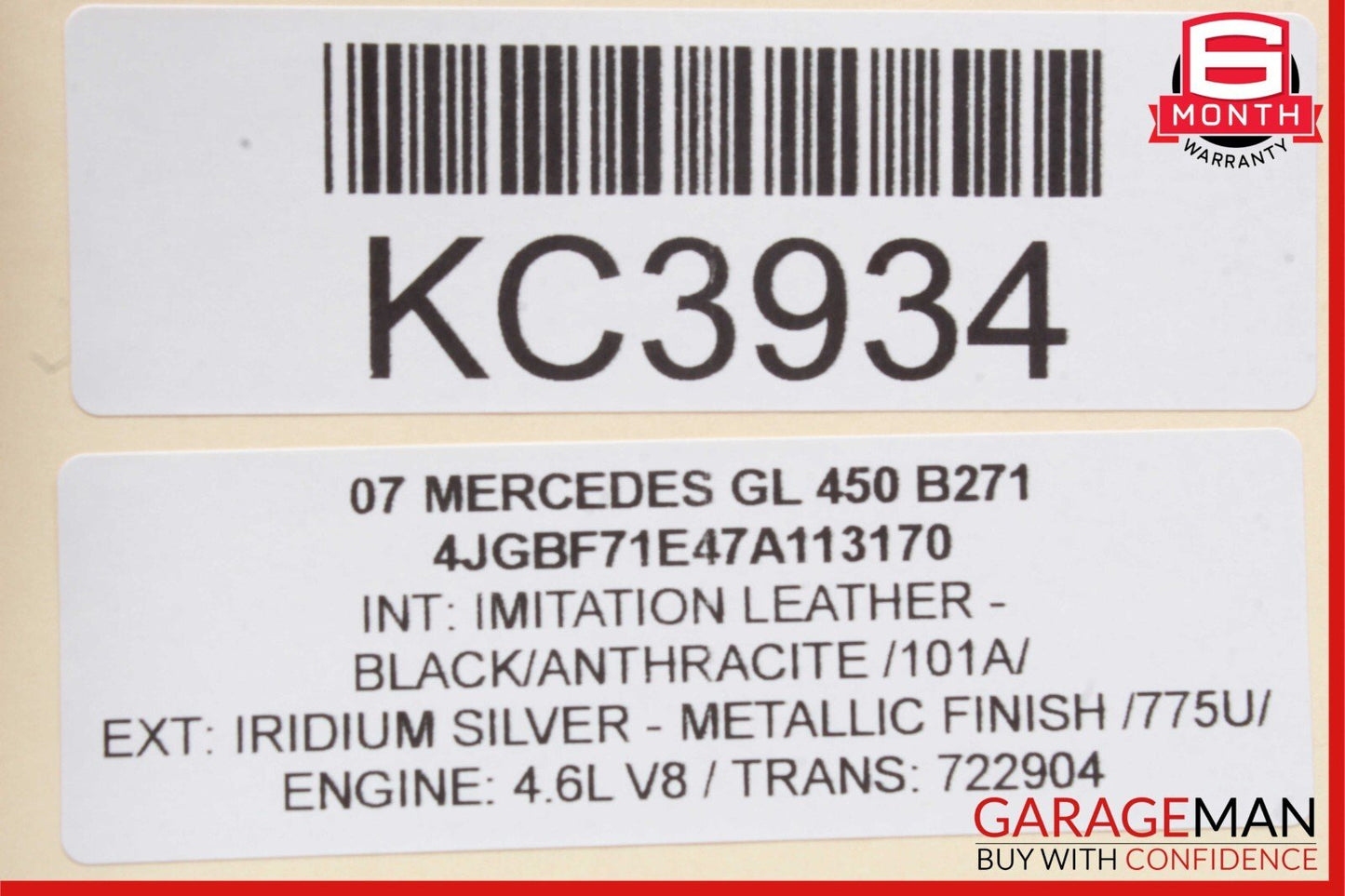 06-13 Mercedes X164 GL450 ML500 ML350 Front Left Side Door Control Module Unit