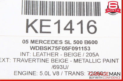 03-08 Mercedes R230 SL500 SL550 Door Audio Speaker Bose Right Passenger Side OEM