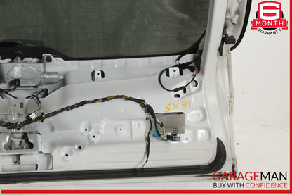14-18 BMW X5 Rear Trunk Lid Liftgate Tailgate Assembly White OEM