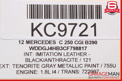 12-15 Mercedes W204 C250 C300 Sirius Satellite Radio Receiver 2128706489 OEM