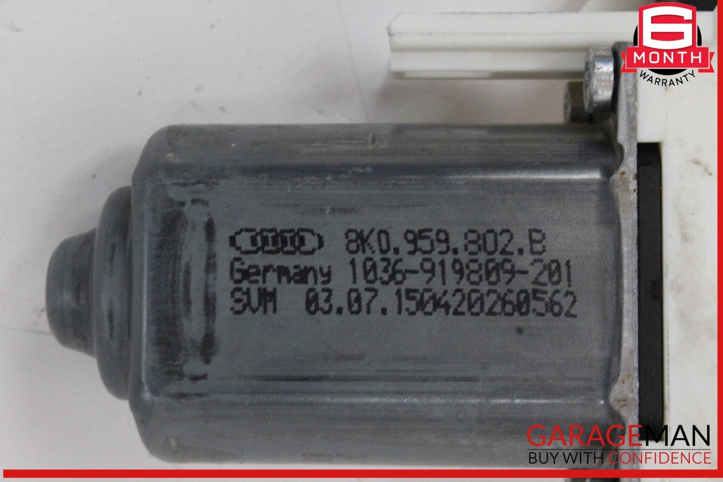 09-18 Audi A8 A7 Front Right or Rear Left Window Regulator Motor 8K0959802B OEM
