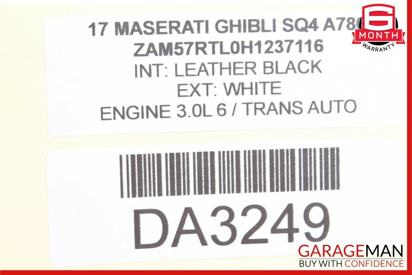 14-17 Maserati Ghibli Rear Left Side Drive Axle CV Shaft Drive Shaft Driveshaft