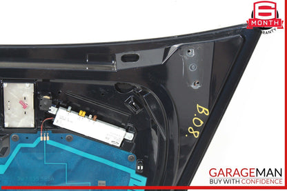 07-12 Bentley Continental GTC Convertible Trunk Lid Panel Assembly Blue OEM
