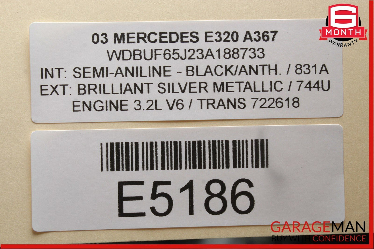00-06 Mercedes E320 S500 CLK350 Voice Command Control Module 2408201526 OEM