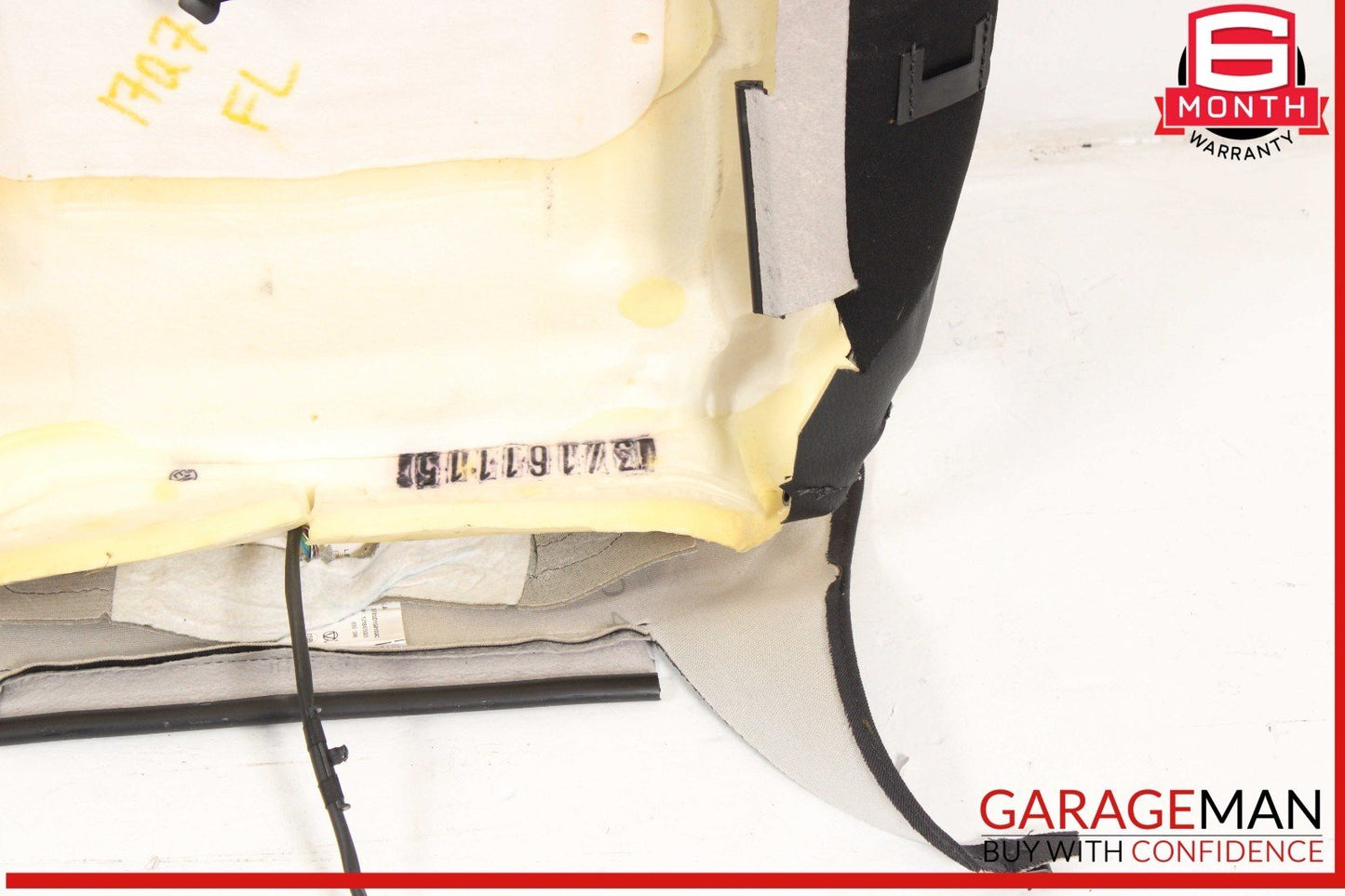 17-19 Audi Q7 Front Left Driver Side Top Upper Seat Cushion OEM