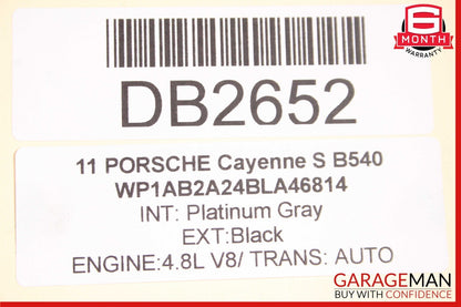 11-17 Porsche Cayenne 958 Rear Subframe Sub Frame Cross Member Support Cradle