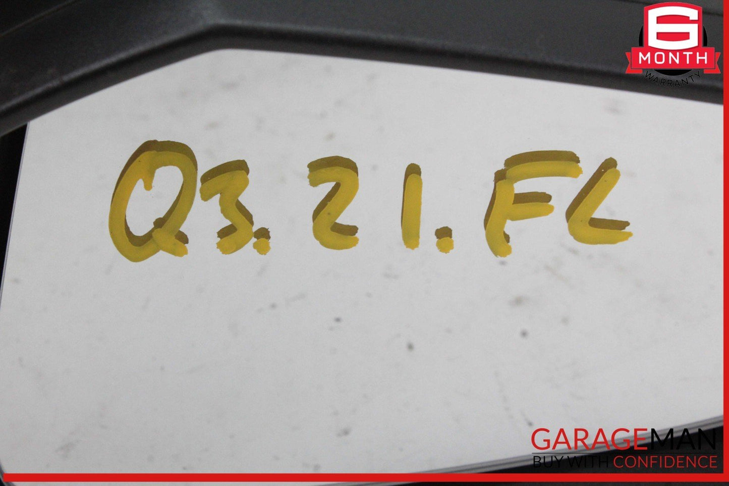 19-24 Audi Q3 Front Left Driver Side Door Rear View Mirror White OEM