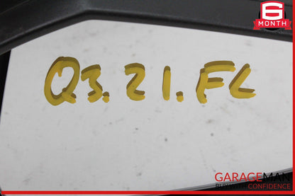 19-24 Audi Q3 Front Left Driver Side Door Rear View Mirror White OEM