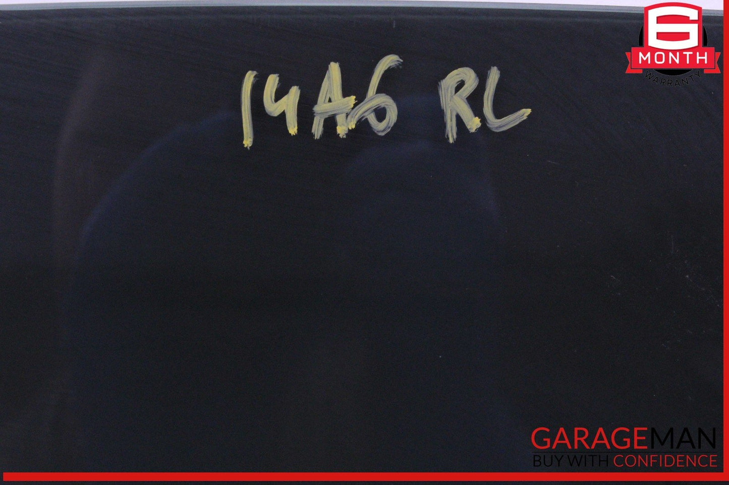 12-18 Audi A6 S6 Rear Left Driver Side Door Window Glass OEM