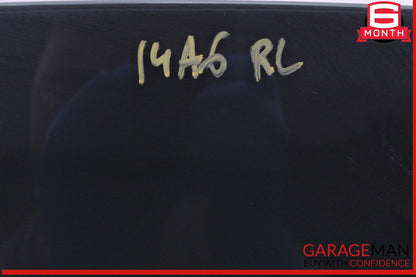 12-18 Audi A6 S6 Rear Left Driver Side Door Window Glass OEM