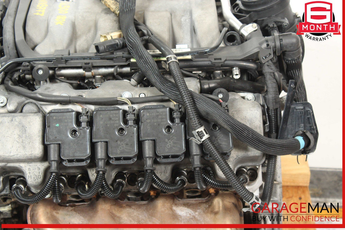 03-06 Mercedes R230 SL500 RWD Engine Motor Block Assembly OEM 180k