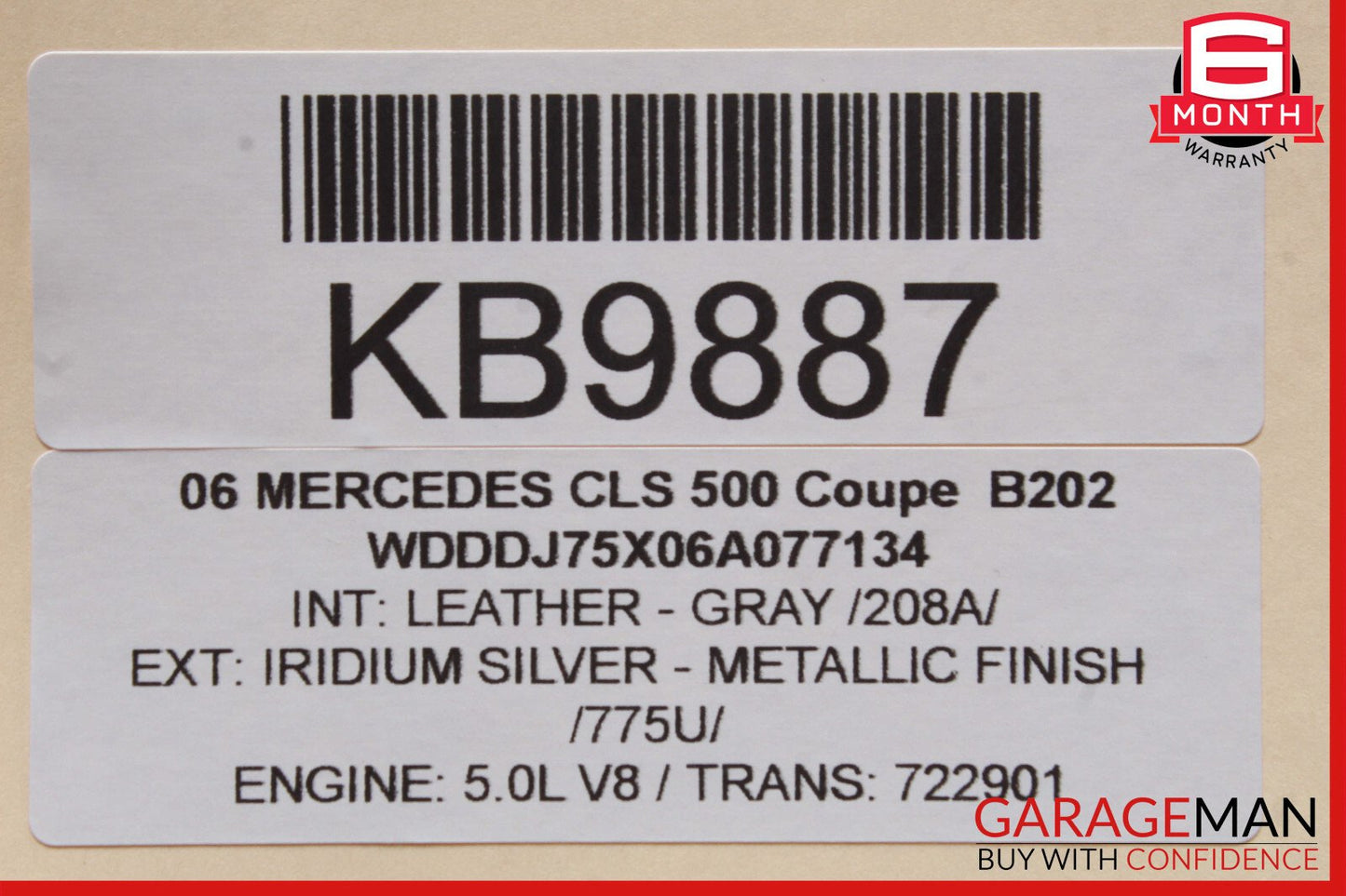 03-11 Mercedes W219 CLS550 E350 GL450 Headlight Xenon HID Ballast OEM