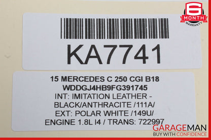 12-15 Mercedes W204 C250 Speedometer Odometer Instrument Cluster Gauge OEM