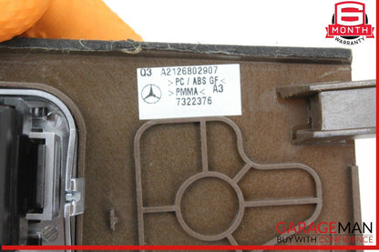 10-13 Mercedes W212 E350 E400 E550 Center Console Switch Trim Cover Bezel OEM