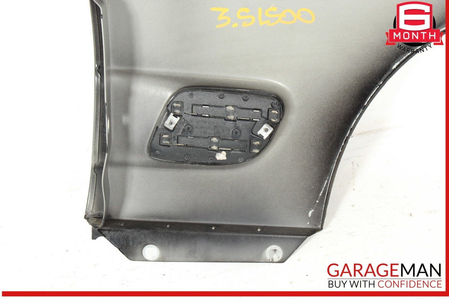 03-08 Mercedes R230 SL500 SL600 Front Left Driver Side Fender Panel Black OEM