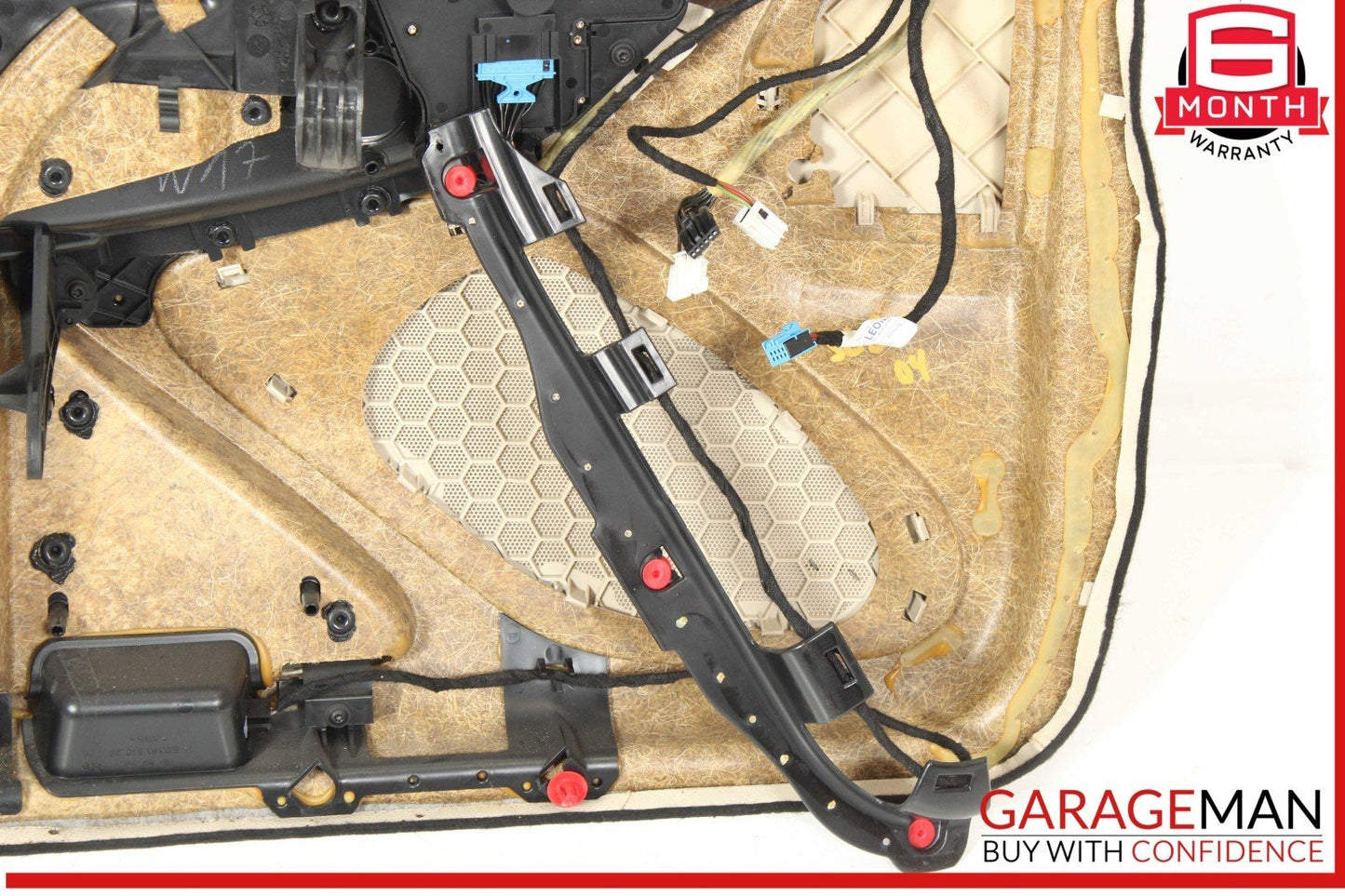 03-06 Mercedes R230 SL500 SL55 AMG Front Right Interior Door Panel Beige OEM