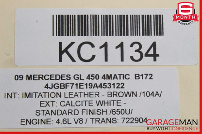 07-09 Mercedes X164 GL450 4MATIC Front Left Side Headlight Lamp Bi Xenon OEM