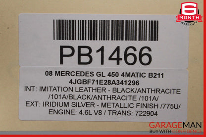 06-13 Mercedes GL450 R500 GL350 Tranny Trans Transmission Transfer Case Gear Box