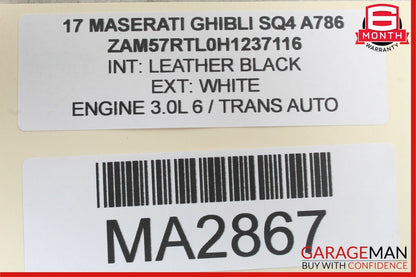 14-17 Maserati Ghibli Rear Left Side Door Lock Latch Actuator Mechanism OEM