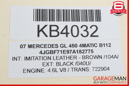 06-09 Mercedes X164 GL450 4MATIC Communication Control Module Unit OEM