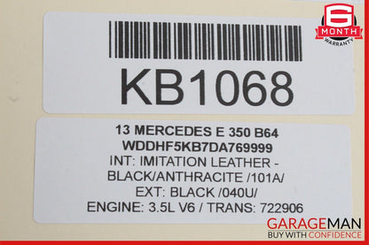 08-14 Mercedes W212 E350 C250 C300 Front Right Side Door Lock Latch Actuator OEM