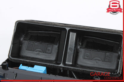 08-17 Mercedes W204 C250 E350 Rear Center Console AC Air Vent Trim Black OEM