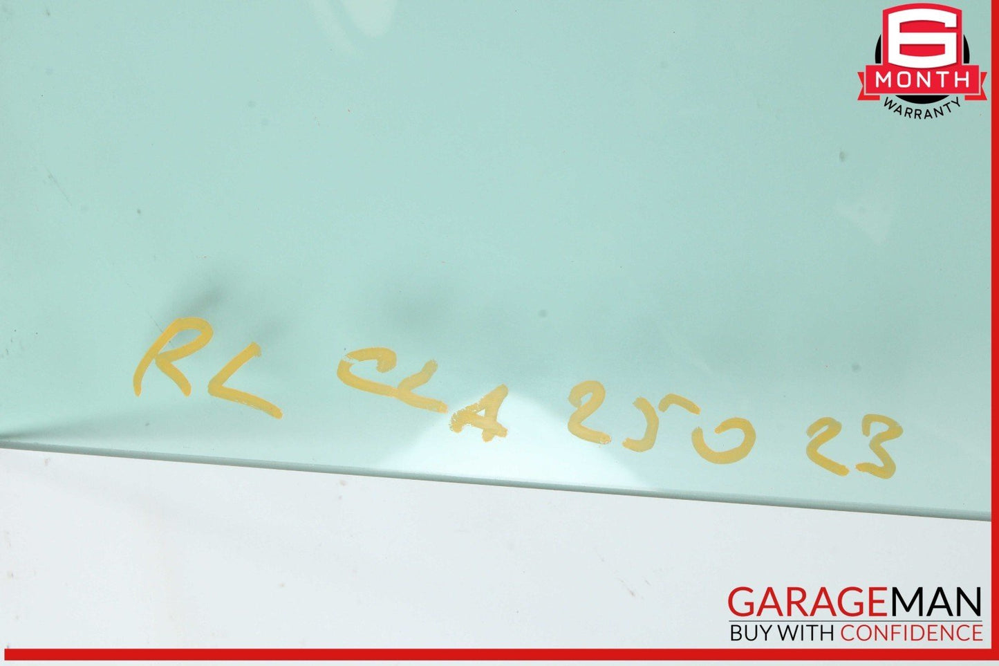 20-23 Mercedes C118 W118 CLA250 Rear Left Driver Side Door Window Glass OEM