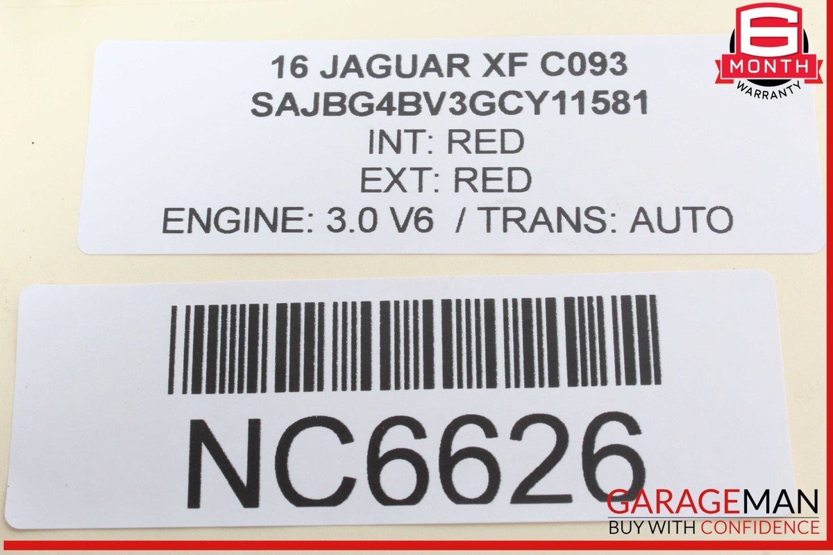 16-20 Jaguar XF Rear Bumper Left Driver Side Mount Support Bracket OEM