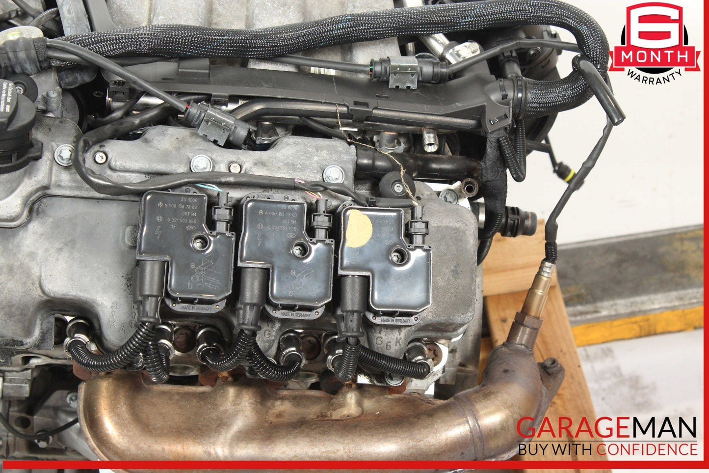 97-05 Mercedes R170 SLK320 E320 Engine Motor Block Assembly V6 M112 RWD OEM 176k