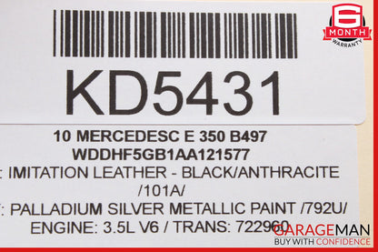 10-11 Mercedes W212 E350 E550 Rear Fuse Relay Box SAM Assembly 2129000004 OEM