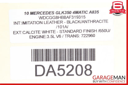 08-16 Mercedes X204 GLK350 E350 C350 Rear Left Side Door Lock Latch Actuator OEM