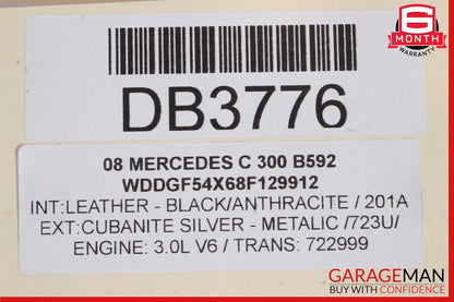 08-14 Mercedes W204 C250 C300 Front Right Side Wing Fender Panel Pearl Beige