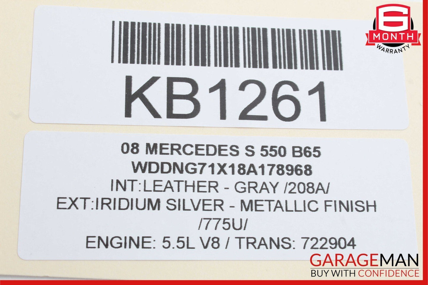 07-14 Mercedes W221 S550 CL550 Dashboard Dash Control Switch Panel OEM